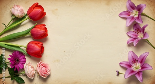 Floral Tapestry: A Vintage Bloom