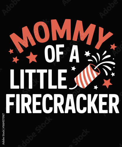 Funny Gender Reveal Mommy Of A Little Firecracker