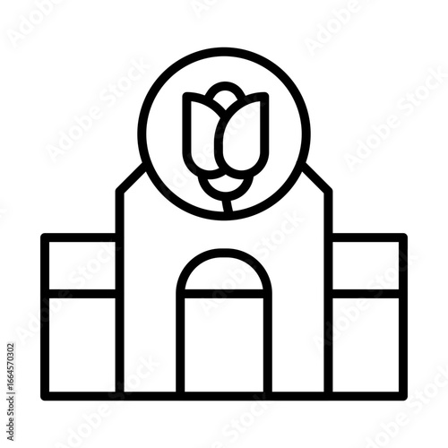 Flower Shop icon design