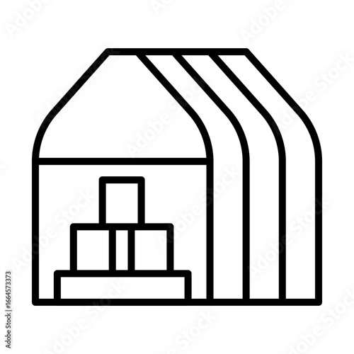 Warehouse Store icon design