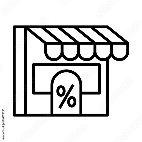 Outlet Store icon design