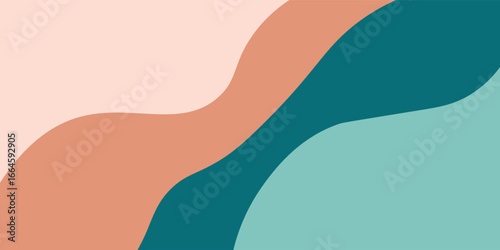 Modern colorful abstract background with dynamic wavy shapes, it can be used for advertising, marketing, presentation, business, wallpaper, vector,