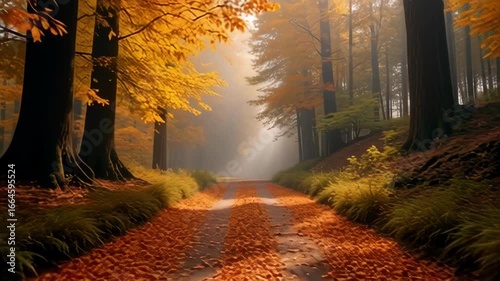 autumn in the forest