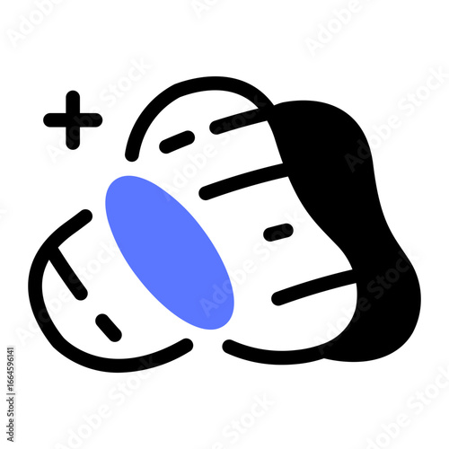This Potato icon is suitable for Vegetables, Vegetarian, Organic Food, etc.