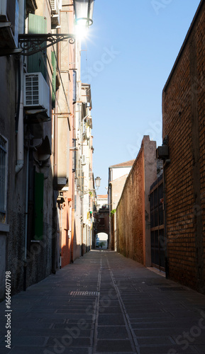 Tourist attraction in Chioggia, Italy.
Streets of a small town. Little Venice. Chioggia is a great alternative to Venice.
