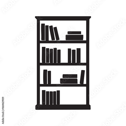 bookshelf with books