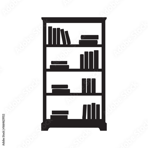 bookshelf with books
