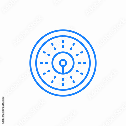 fire sprinkler safety icon sign vector