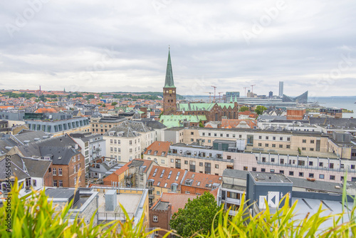 View from the roof of Aarhus city