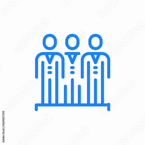 group team icon sign vector