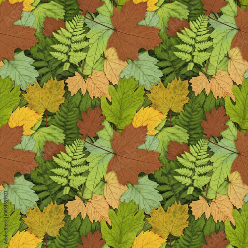 Isolate transparent Colorful Leaves with Vivid Patterns and Textures for Nature Inspired Designs PNG die-cut for advertising