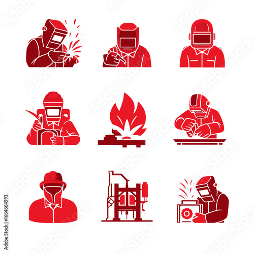 Welder Icon for Professional Use
