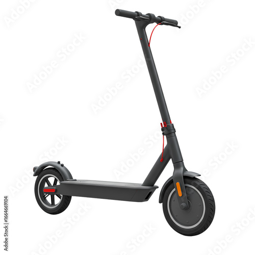 Electric Scooter Modern Transportation Solution isolated on transparent background