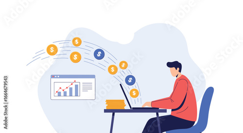 Digital payment systems facilitating global financial transactions and economic growth opportunities