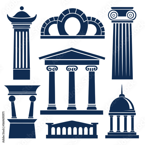 a-collection-of-six-distinct-ancient-greek-archite eps