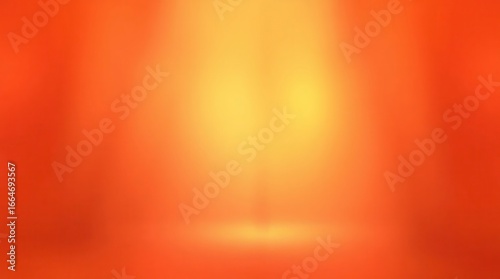 Warm Orange Spotlight Background