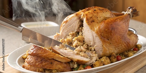 Savory Turkey, Steaming Stuffing: A Hearty Feast