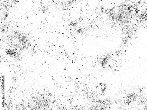 A speckled surface with a high-contrast, mottled pattern is displayed in black and white. The texture is characterized by scattered dots and patches creating a unique effect.