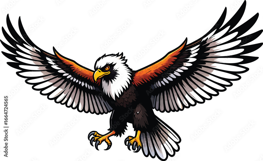 Naklejka premium Cute cartoon a illustrator vector Roc