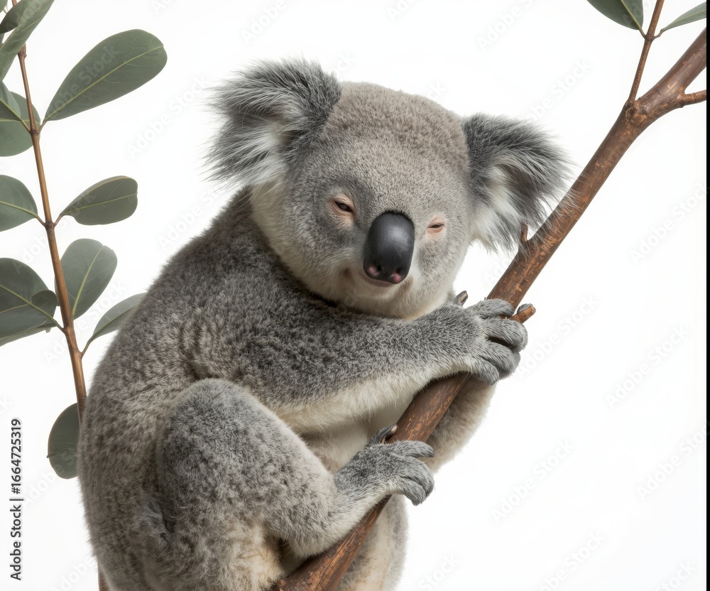 Obraz premium Koala isolated in a studio photo