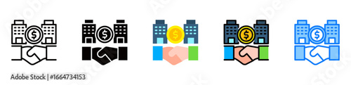 Acquisition icon multiple style 