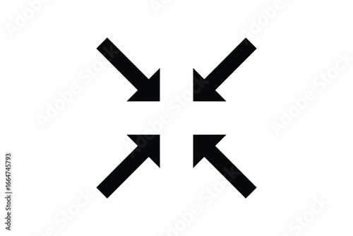 black diagonal navigation arrow flat vector icon pack with transparent background for web and app design