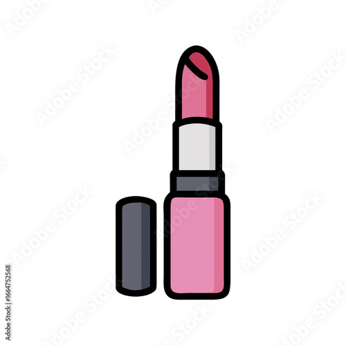 lipstick, set of lipsticks, lipstick icon, lipstick vector icon, lipstick isolated on white