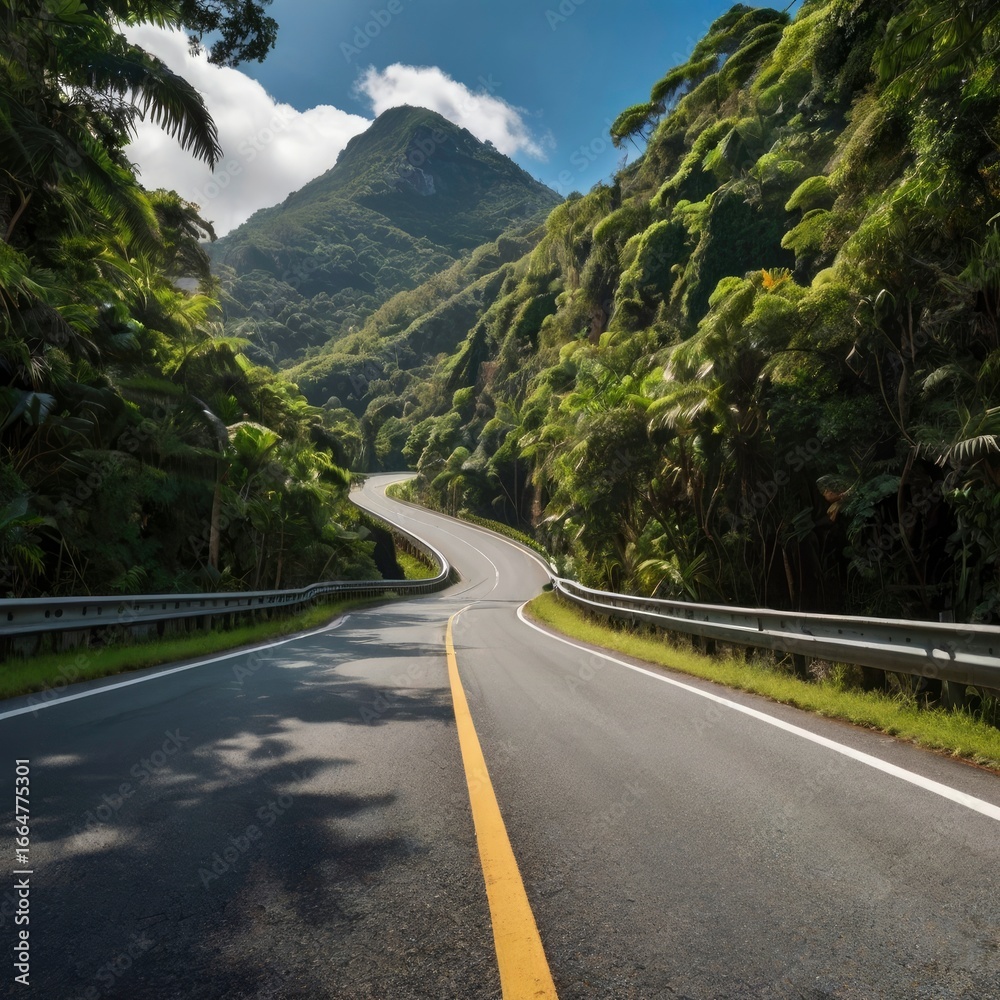 Obraz premium road in mountains
