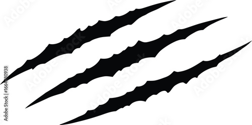 Dog paw print silhouette graphic design element for pet brands vector