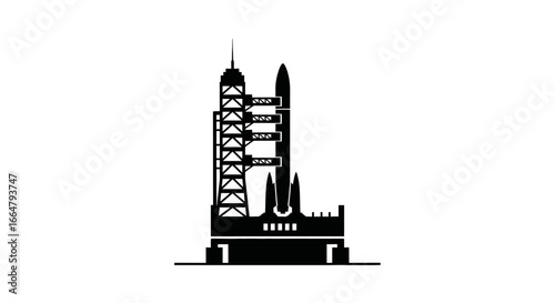 highresolution transparent background rocket launch illustration perfect for website design app icons and presentation slides