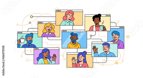 Mobile phone screen showcasing a mental health and wellness application with a human head silhouette logo for digital therapy and self-care