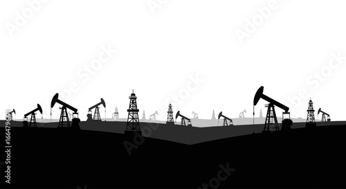 highresolution transparent background oil pump jack silhouette illustration perfect for presentations reports and website design projects