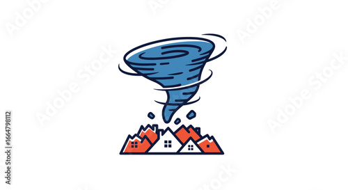highresolution transparent background tornado illustration isolated vector graphic for websites apps and marketing materials