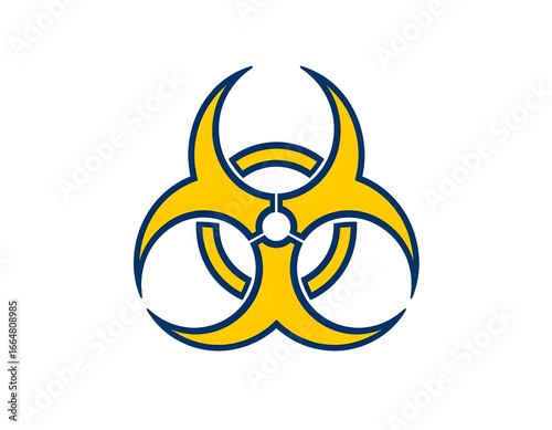 biohazard warning sign