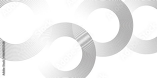abstract white background with curve crease modern