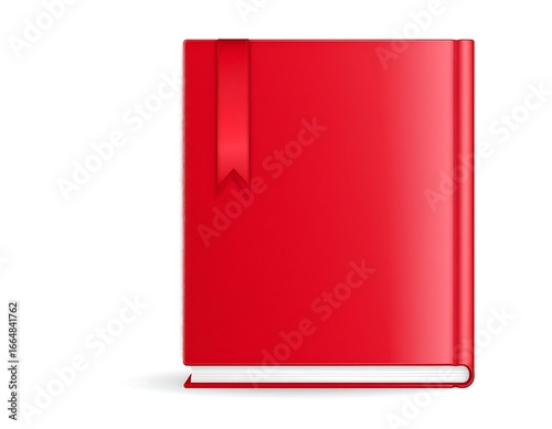 Free Download Red book with bookmark - GFXLoad