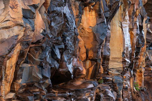 Rock formation in Madeira Portugal