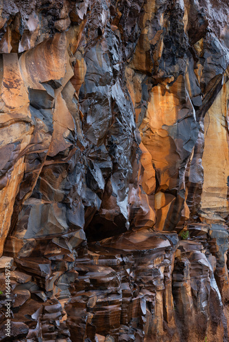 Rock formation in Madeira Portugal