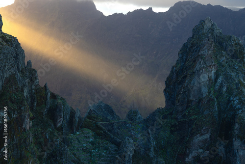 Madeira mountain landscape