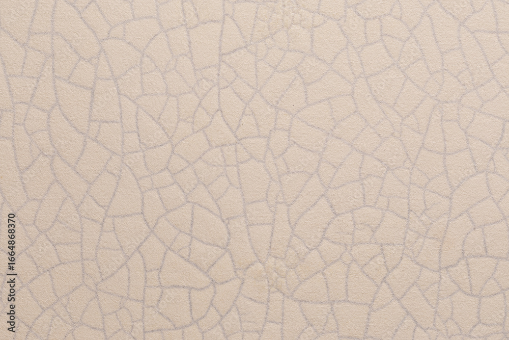 Beige wallpaper used to decorate a living room or office, with a mosaic texture Beige wallpaper used to decorate a living room or office, with a mosaic texture