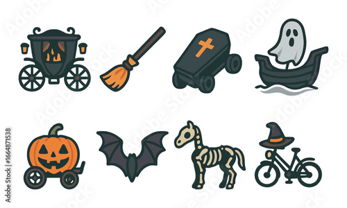 Monochrome plumbing icons: faucet, pipe, wrench, sink, shower, valve, pump, boiler