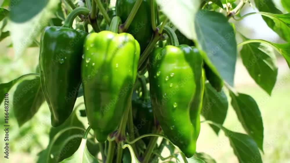 green chili peppers
