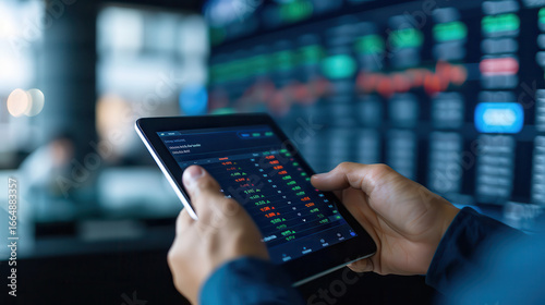 The person appears to be focused on the screen