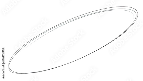 Oval, swirling, dark-gray line art.  Abstract,  dynamic,  flowing,  energy,  motion,  oval shape,  on black background