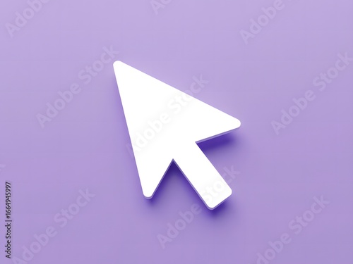 Simple White Mouse Pointer on a Light Purple Background Depicting Technology and Computer Usage in a Minimalist Style Free Download Simple White Mouse Pointer on a Light Purple Background Depicting Technology and Computer Usage in a Minimalist Style - GFXLoad