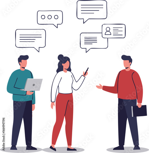Diverse team members actively participate in a collaborative business discussion, sharing innovative ideas and utilizing technology for effective communication.