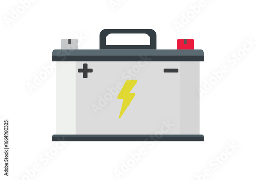 Series and parallel battery circuit. Battery icon. Electric Vehicle. Educational poster.