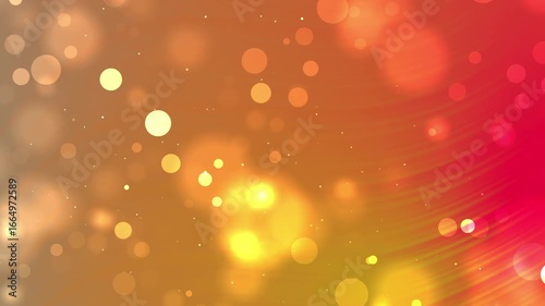 Wallpaper Mural Warm Orange Yellow Red Bokeh Light Gradient Background for Creative Design and Events Torontodigital.ca