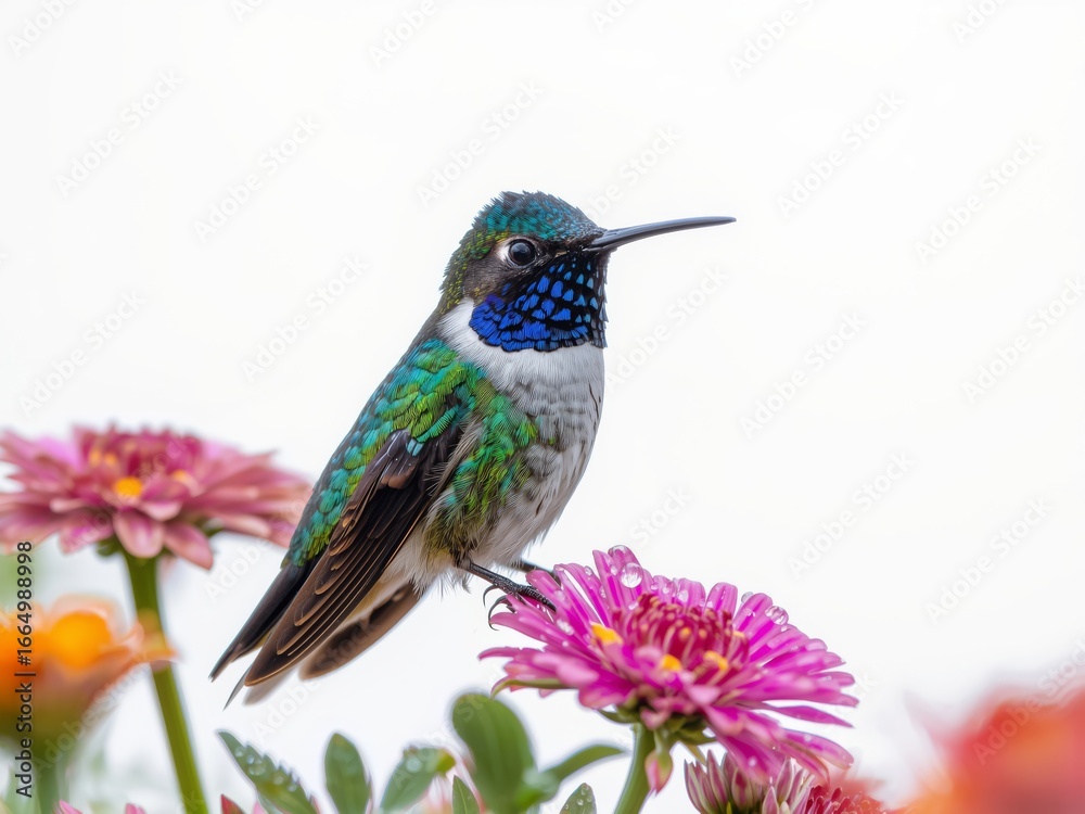 Obraz premium Hummingbird isolated on transparent background