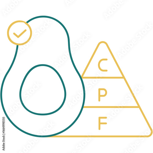 Illustration Keto Icon